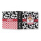 Cowprint Cowgirl 3 Ring Binders - Full Wrap - 3" - OPEN OUTSIDE