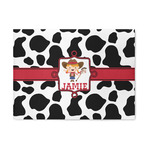 Cowprint Cowgirl Area Rug (Personalized)