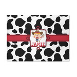 Cowprint Cowgirl 5' x 7' Patio Rug (Personalized)