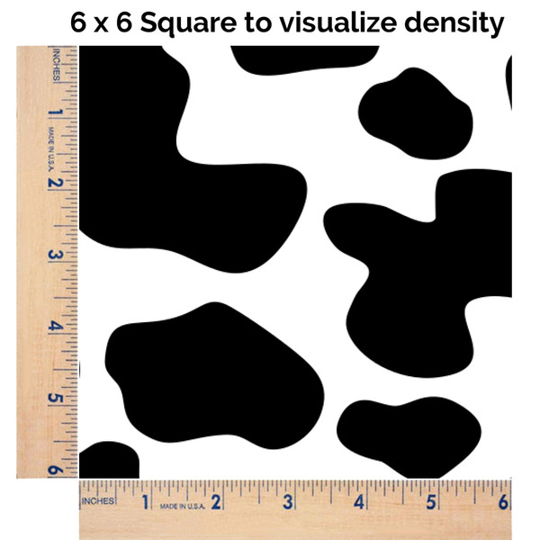 Cowprint Cowgirl 6x6 Swatch of Fabric