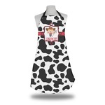 Cowprint Cowgirl Apron w/ Name or Text