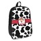 Cowprint Cowgirl Backpack - angled view