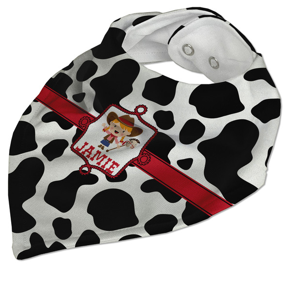 Cowprint Cowgirl Bandana Closed