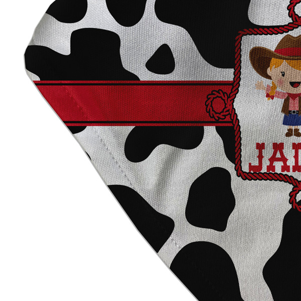 Cowprint Cowgirl Bandana Detail