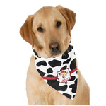 Cowprint Cowgirl Dog Bandana Scarf w/ Name or Text