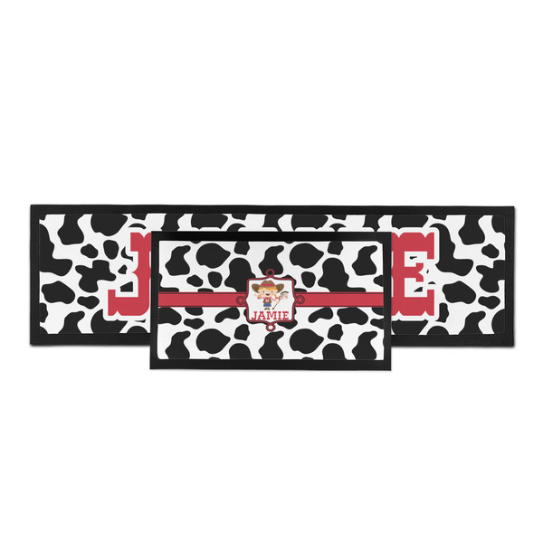 Cowprint Cowgirl Bar Mat - Parent Main