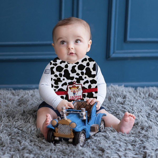 Cowprint Cowgirl Bib Lifestyle Boy