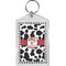 Cowprint Cowgirl Bling Keychain (Personalized)