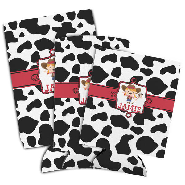Cowprint Cowgirl Can Coolers - PARENT/MAIN