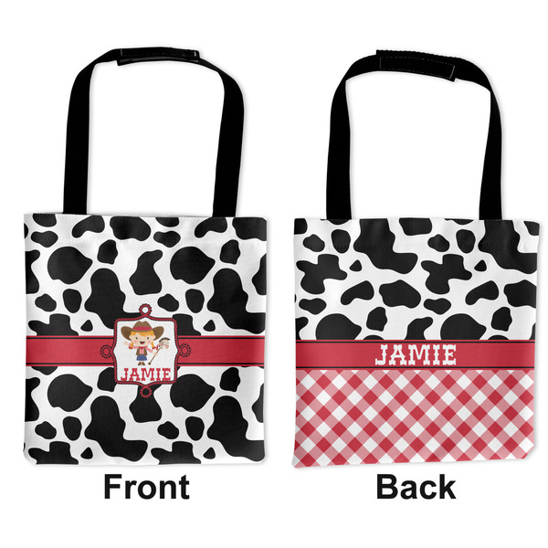 Cowprint Cowgirl Car Bag - Apvl