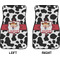 Cowprint Cowgirl Car Mat Front - Approval