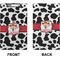 Cowprint Cowgirl Clipboard (Legal) (Front + Back)
