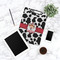 Cowprint Cowgirl Clipboard - Lifestyle Photo