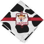 Cowprint Cowgirl Cloth Napkin w/ Name or Text