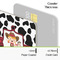 Cowprint Cowgirl Coaster Thickness