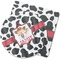 Cowprint Cowgirl Coasters Rubber Back - Main