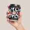 Cowprint Cowgirl Coffee Cup Sleeve - LIFESTYLE