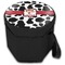 Cowprint Cowgirl Collapsible Personalized Cooler & Seat (Closed)
