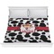 Cowprint Cowgirl Comforter - King (Personalized)