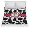 Cowprint Cowgirl Comforter - Full / Queen (Personalized)