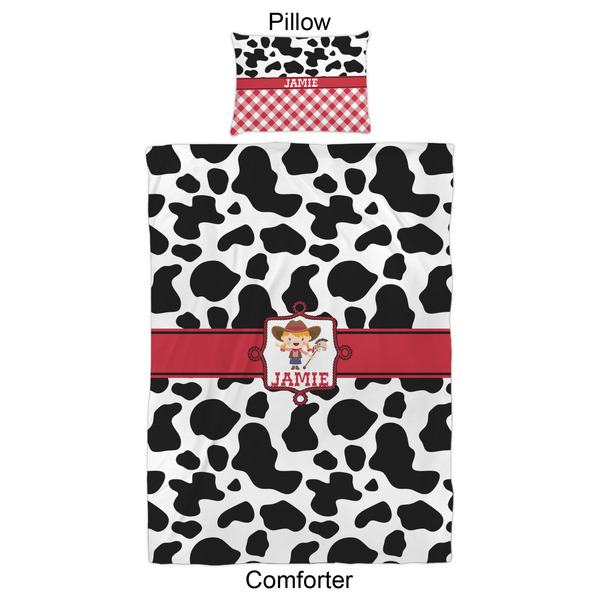 Cowprint Cowgirl Comforter Set - Twin XL - Approval