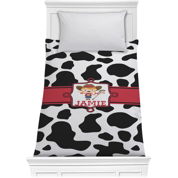 Cowprint Cowgirl Comforter (Twin)