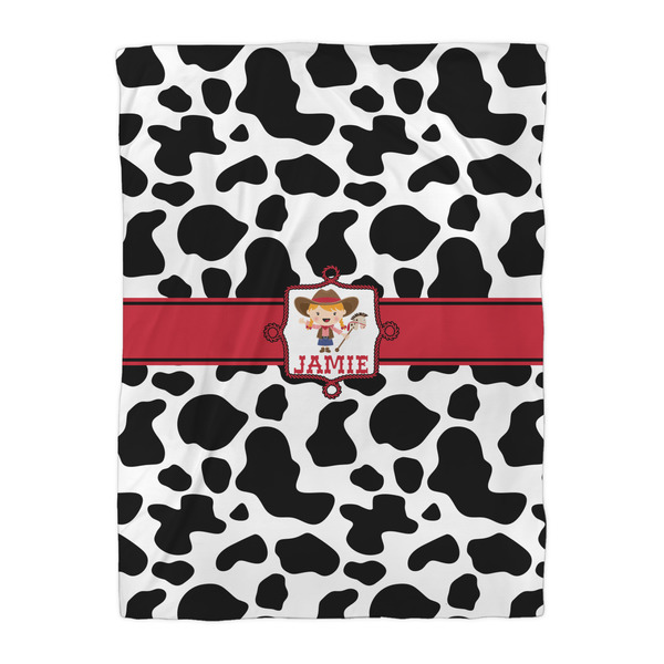 Cowprint Cowgirl Comforter - Twin XL - Front