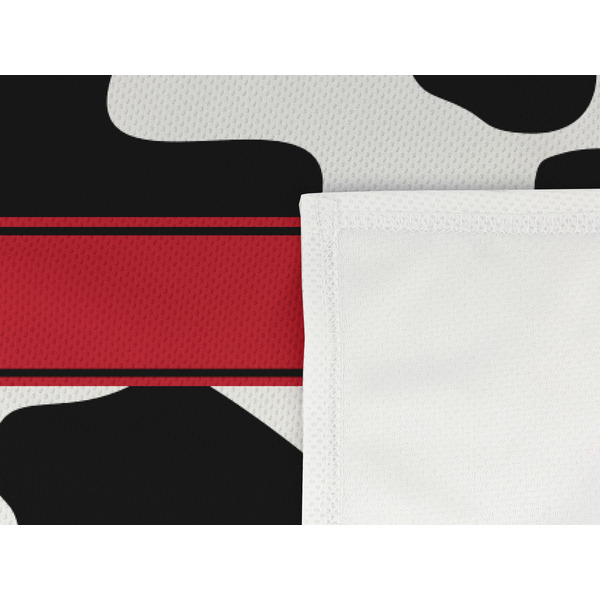 Cowprint Cowgirl Cooling Towel- Detail