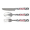 Cowprint Cowgirl Cutlery Set - FRONT