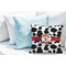 Cowprint Cowgirl Decorative Pillow Case - LIFESTYLE 2