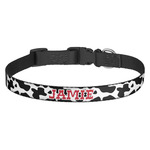 Cowprint Cowgirl Dog Collar (Personalized)