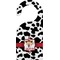 Cowprint Cowgirl Door Hanger (Personalized)