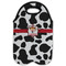 Cowprint Cowgirl Double Wine Tote - Flat (new)