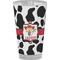 Cowprint Cowgirl Pint Glass - Full Color - Front View