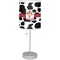 Cowprint Cowgirl Lamp with Drum Shade (Personalized)