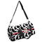 Cowprint Cowgirl Duffle bag with side mesh pocket
