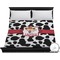 Cowprint Cowgirl Duvet Cover - King (Personalized)