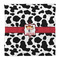 Cowprint Cowgirl Duvet Cover - Queen - Front