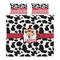 Cowprint Cowgirl Duvet Cover Set - King - Alt Approval