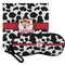 Cowprint Cowgirl Eyeglass Case & Cloth (Personalized)