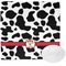 Cowprint Cowgirl Washcloth (Personalized)