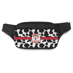 Cowprint Cowgirl Fanny Pack - Modern Style (Personalized)