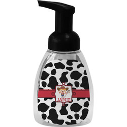 Cowprint Cowgirl Foam Soap Bottle (Personalized)