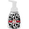 Cowprint Cowgirl Foam Soap Bottle - White