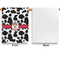 Cowprint Cowgirl Garden Flags - Large - Single Sided - APPROVAL