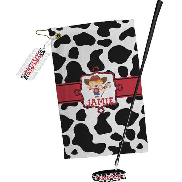 Cowprint Cowgirl Golf Gift Kit (Full Print)