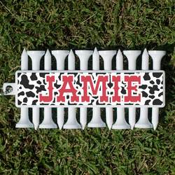 Cowprint Cowgirl Golf Tees & Ball Markers Set (Personalized)