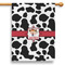 Cowprint Cowgirl House Flags - Single Sided - PARENT MAIN