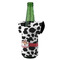Cowprint Cowgirl Jersey Bottle Cooler - ANGLE (on bottle)