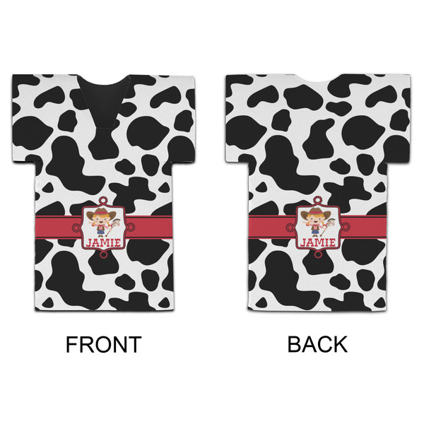 Cowprint Cowgirl Jersey Bottle Cooler - APPROVAL